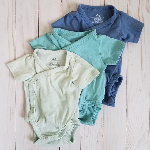 newborn wrapover bodysuit
